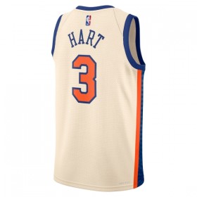 Dres New York Knicks Josh Hart Nike 2025-26 City Edition Bijela Swingman